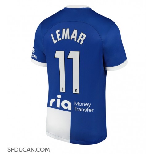 Muški Nogometni Dres Atletico Madrid Thomas Lemar #11 Gostujuci 2023-24 Kratak Rukav